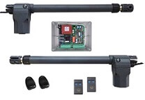 Motor de batente para portão de garagem Kit Ram 400